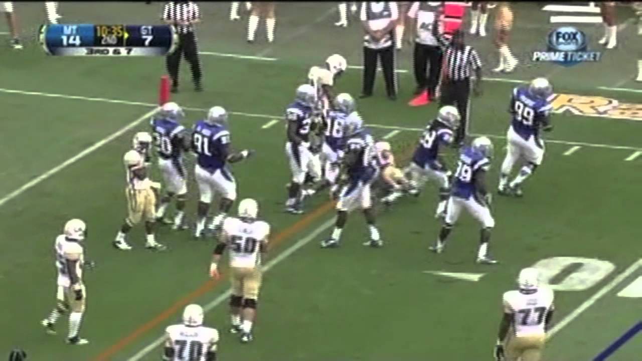 ronald cooper ucla GT offense vs MTSU 1st half