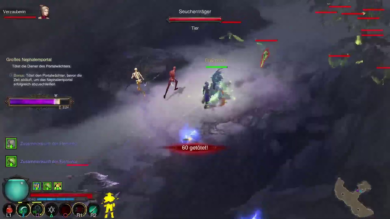 Diablo 3 Session 22 Ps4 Necro Solo Gr150 Youtube