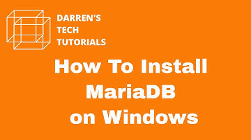 How To Install MariaDB on Windows