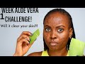 1 WEEK ALOE VERA CHALLENGE! Clear Acne & Fade Scars | Real Results
