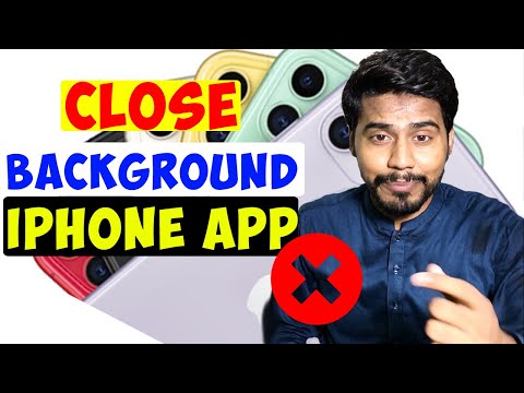How To Close All Open Apps On iPhone - Background App Kaise Band Kare | Rickshaw Driver.