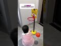 The basketball toy my dad bought for my child was a great purchase! Look how happy she is
