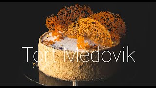 Tort Medovik - Pastel de miel ruso - Russian Honey Cake