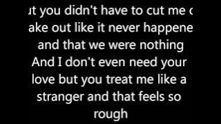 Somebody That I Used to Know- Gotye ft. Kimbra (Lyrics)