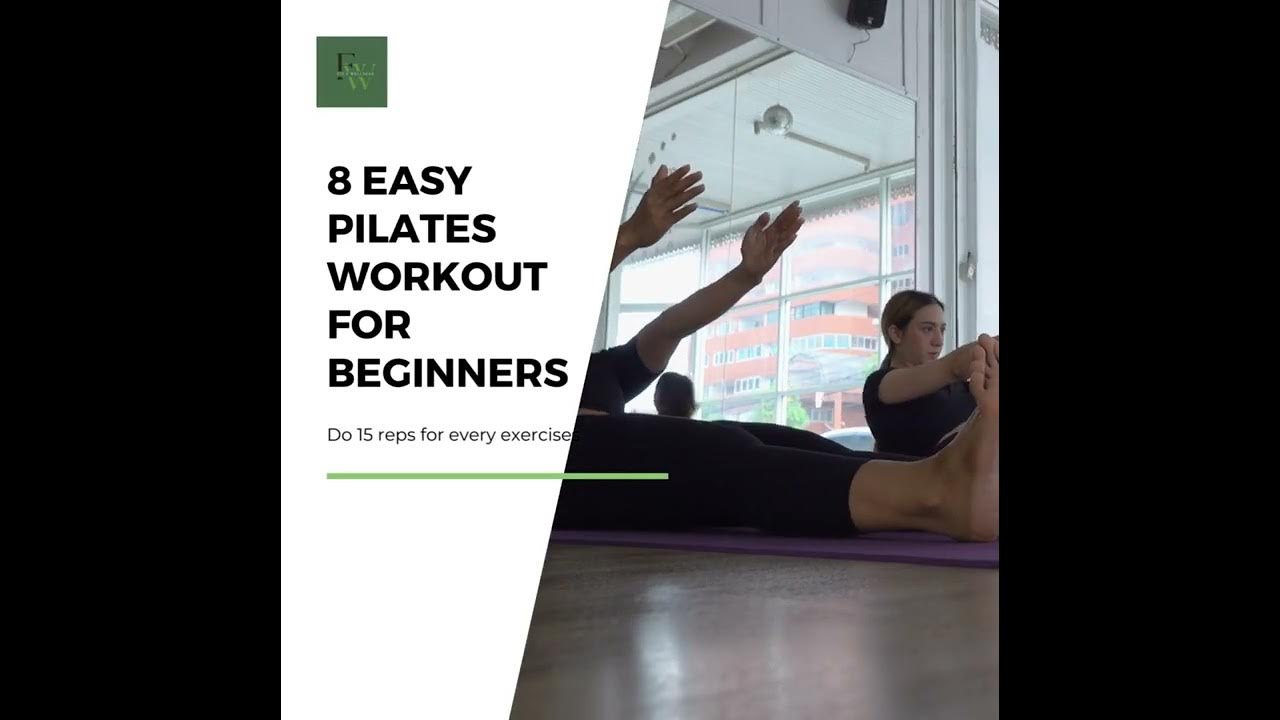 8 EASY PILATES WORKOUT FOR BEGINNERS YouTube