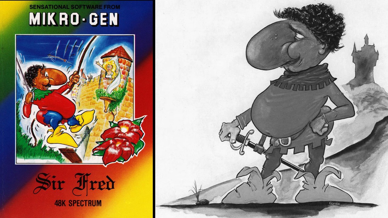 Sir Fred [1986] ZX Spectrum Runplay - YouTube