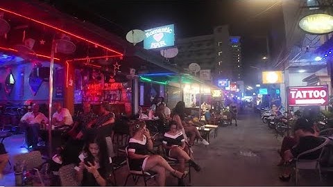 SOI BINTABATH THE WALKINGSTREET IN HUA HIN | #Thailand #walkingstreet #nightlife
