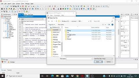 Uploading program Through Code vision Studio and khazama software in Atmega8A Microcontroller |