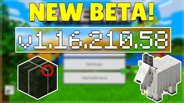 MCPE 1.16.210.58 BETA CAVES & CLIFFS FIXES! Minecraft Pocket Edition Important Bug Fixes & More