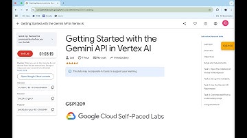 Getting Started with the Gemini API in Vertex AI | #qwiklabs | #GSP1209 | [With Explanation🗣️]