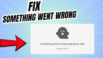 Fix Something went wrong loading the Chat in Character AI