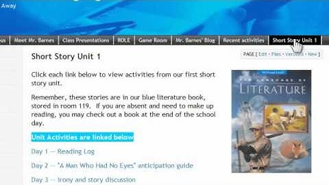 Wiki classroom sites made easy