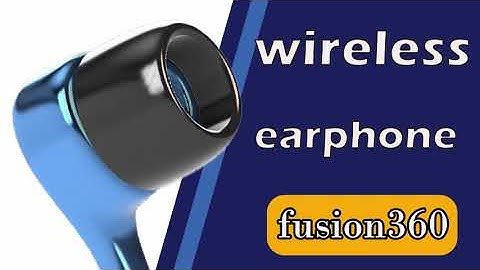 earphone tutorial Fusion 360 sculpt [Beginner]
