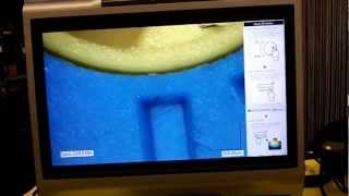 Keyence microscope demos at MS&T 2012