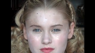 Drew Barrymore&#39;s princess makeup on Ever After - Tutorial by Kim Greene