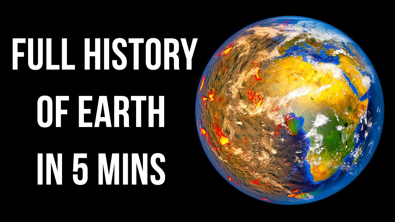 What if you Fit Earth’s Entire History in 24 Hours