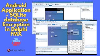 Android application  - Delphi FMX - Firemonkey - Sqlite database encryption
