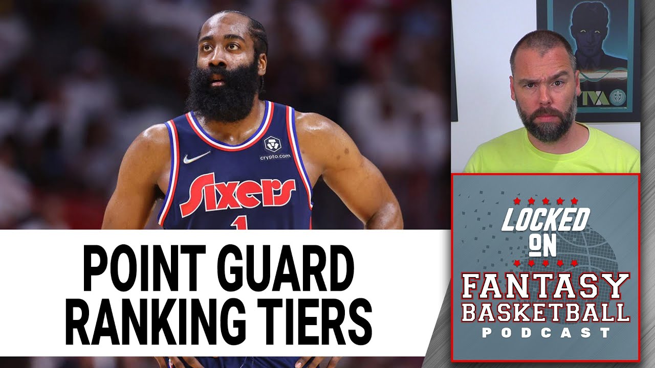 Point Guard Tiers For Fantasy Basketball Drafts YouTube