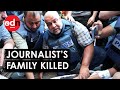 Moment al jazeera journalist finds family killed by israeli airstrike