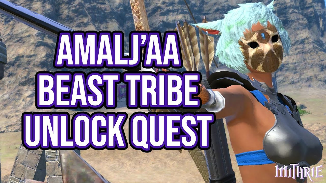 Ffxiv 2 1 0135 Unlock Amalj Dailies Beast Tribe Quests Youtube