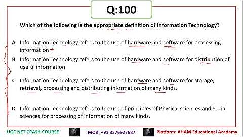 ICT | General Paper | Unit-08 | UGC-NET & SET Crash Course | L-01