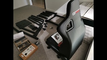 Unboxing Next Level racing GT Track Racing Sim