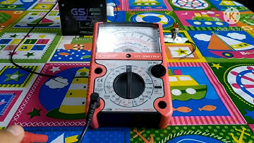 Measuring Current using Analog Multimeter