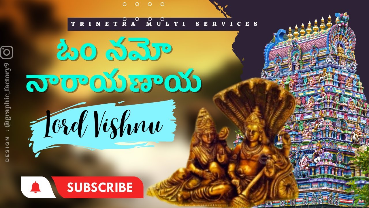 om namo narayanaya lord vishnu