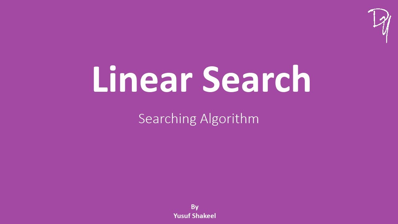 Write a program for linear search in c