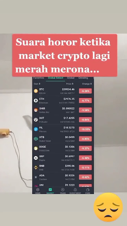 Lebih serem market crypto merah dibanding suara horor😀🔥🚀✨. Mau belajar trading dengan baik??🤔