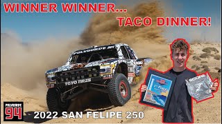 San Felipe 250 Trophy Truck Spec Win | Christopher Polvoorde