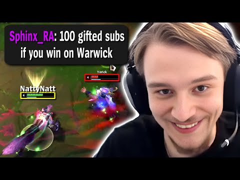 A viewer gave me $500 to first time Warwick Toplane