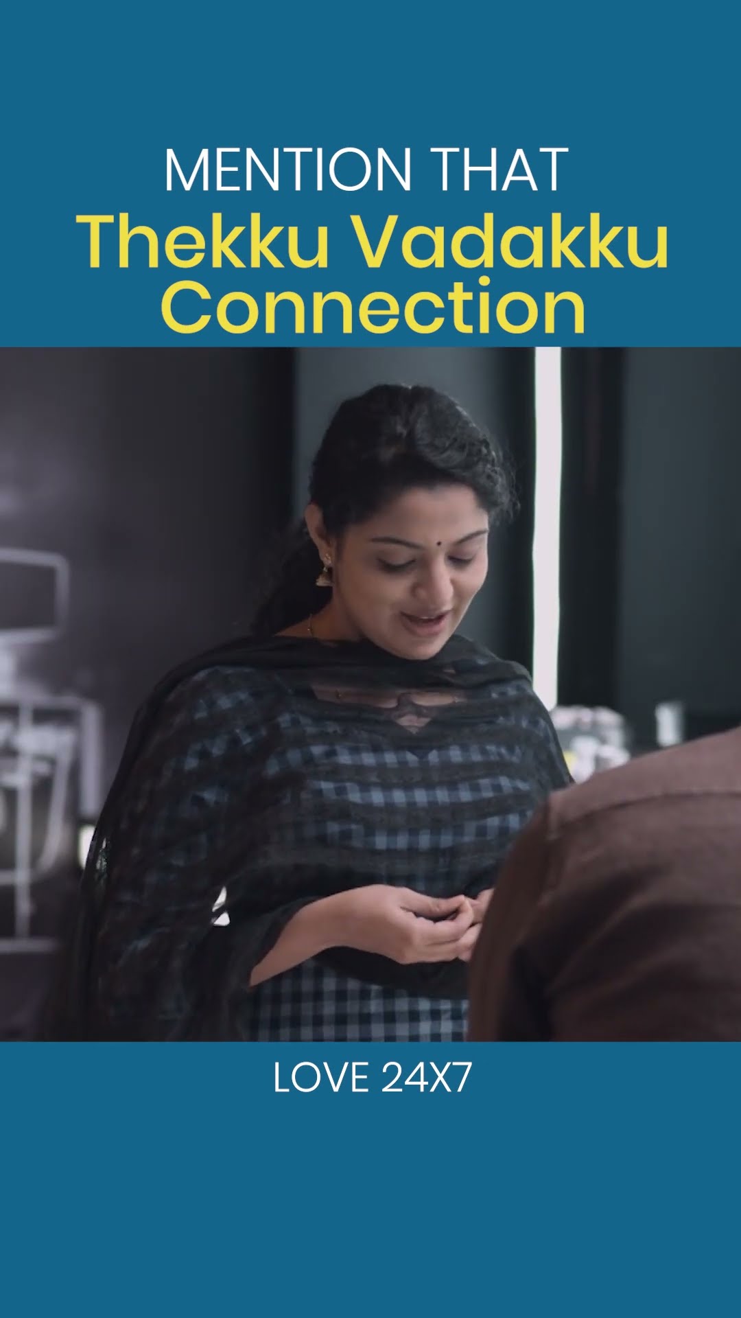 Mention that Thekku Vadakku Connection #MovieReels