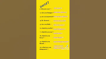 Learn English In Afan Oromo 