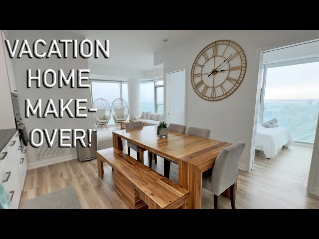Vacation Home Transformation in Toronto Waterfront - Kids' Exciting Reaction | VLOG #HomeDecor class=