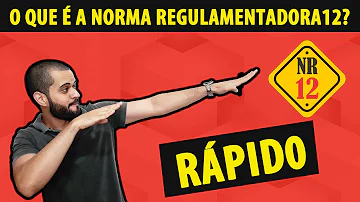 Quando surgiu o NR 12?