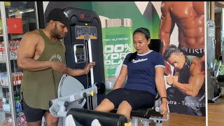 Women Gym Fitness Coach Pamin Wenda
