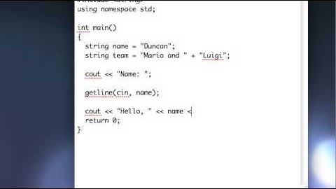 C++ Basic Skills: Lesson 26 "The String Class"