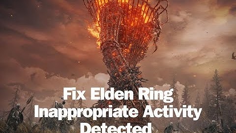 🔧Fix Elden Ring Inappropriate Activity Detected Error🔧 #shadowoftheerdtree #eldenring