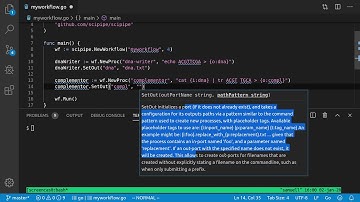 "Hello World" scientific workflow in SciPipe - Go-based pipeline library