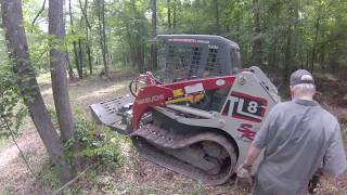 Pain and Sweat of it all   Thrown Track TL8 Loader