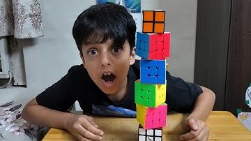 Solving 6 cubes at once 🤯