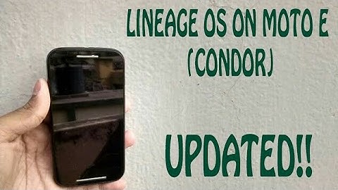 How to install Lineage OS 14.1/ CM 14.1 on Moto E Device