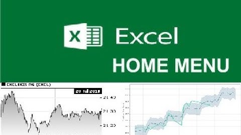 MS Excel full course home menu in Hindi/Urdu part 3