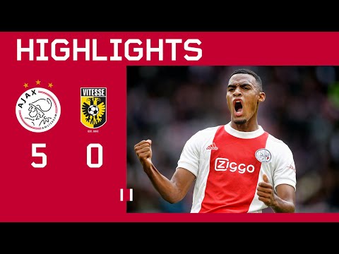 Ajax Vitesse Goals And Highlights