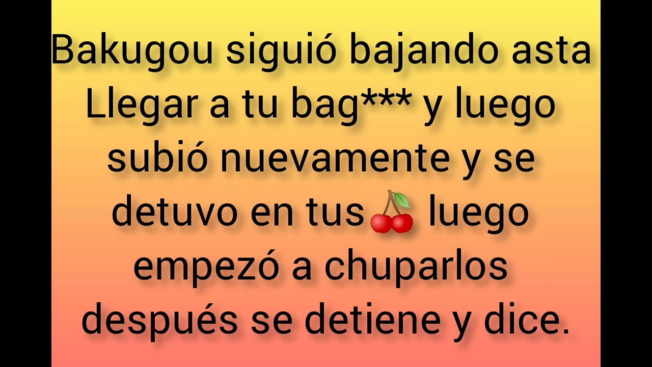 TN x Bakugou_Un amor eterno