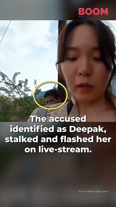 Korean Woman Harassed In Jodhpur While Live-Streaming | #shorts | Korean Female Youtuber | BOOM