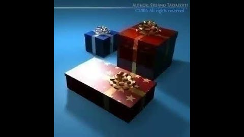 3D Model Gift Boxes Review