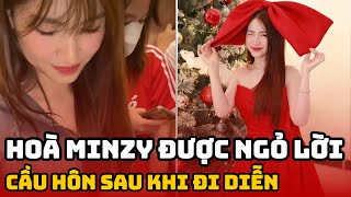 Hoà Minzy được ngỏ lời cầu hôn sau khi đi diễn, đã 'Say Yes' ở chốn đông người?