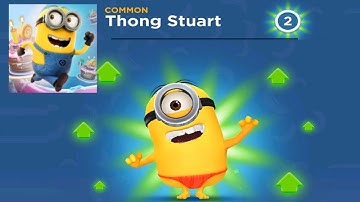 Despicable me Minion rush BANANA MANIA Thong Stuart level up new minion costume gameplay walkthrough